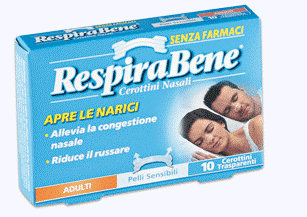 RESPIRABENE Cerotto Nasale Trasparente 10