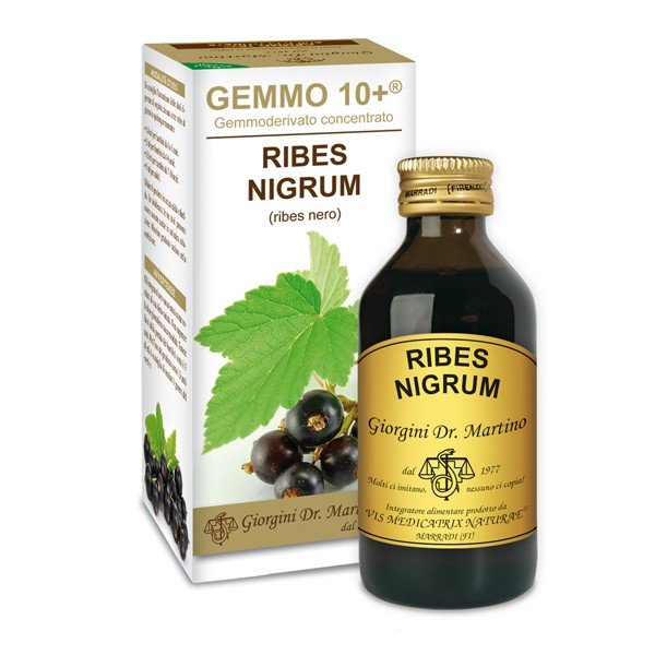 RIBES NERO 100ml Analcolico Gemmo 10+