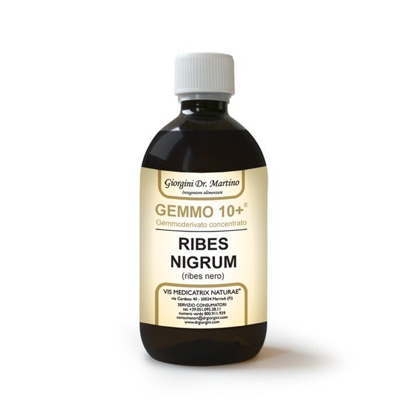 RIBES NERO 500ml Analcolico Gemmo 10+