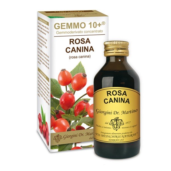 ROSA CANINA 100ml Analcolica Gemmo 10+