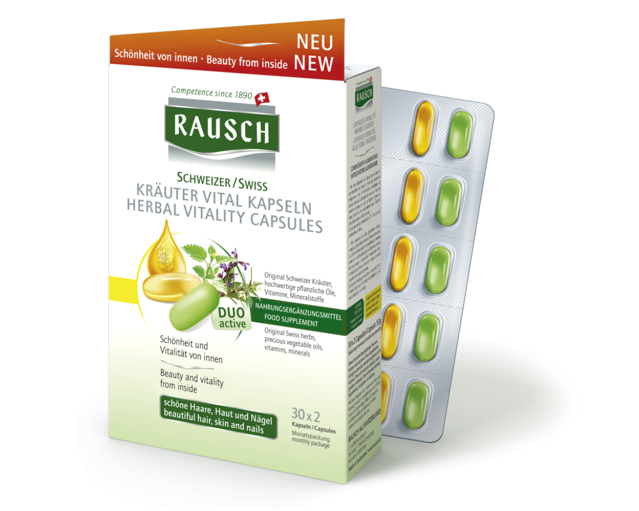 Rausch capsule Vita 60 capsule