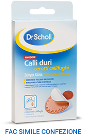 SCHOLL Cerotti CALLIFUGHI CALLI DURI