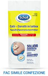 SCHOLL Cerotto Protezione CALLI SCUDO 9 pezzi