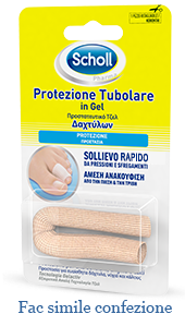 SCHOLL GELACTIV PROTEGGI Tubolare gel