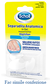 SCHOLL GELACTIV Separadita Anatonimo gel