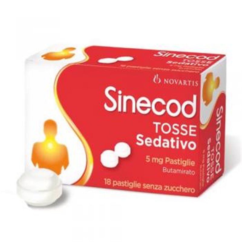 SINECOD TOSSE Sedativo 18 pastiglie 5mg