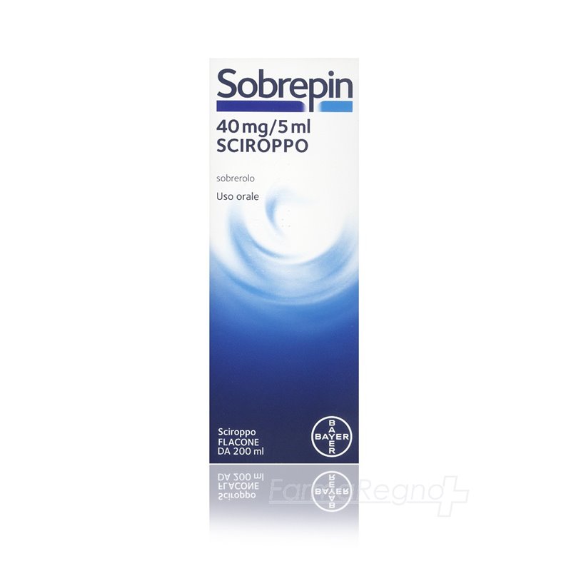 SOBREPIN sciroppo 200ml 40mg-5ml