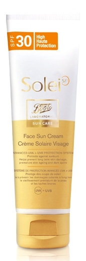 SOLEI Crema solare viso SPF30