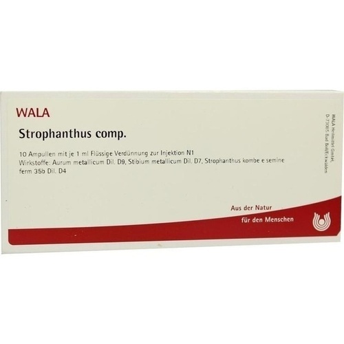 STROPHANTUS compositum 10 Fiale WALA