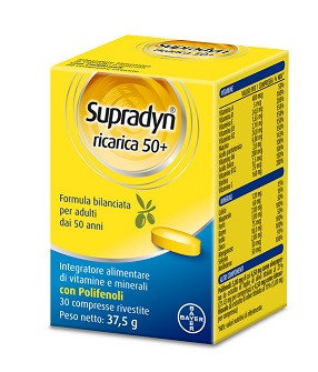 SUPRADYN RICARICA 50+ 30 compresse
