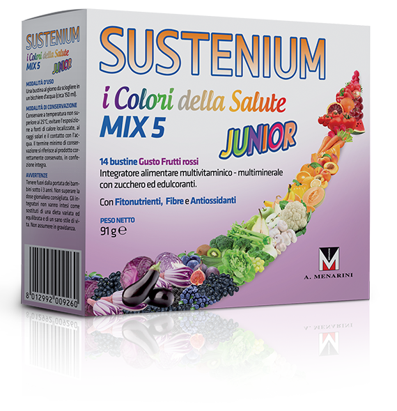 SUSTENIUM I Colori della Salute MIX5 Junior 14 Bustine