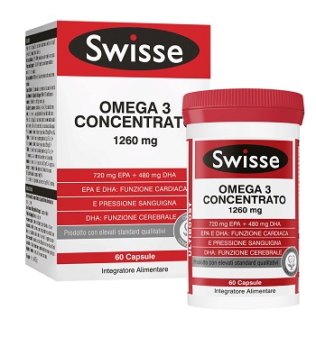 SWISSE OMEGA 3 Concentrato 60 capsule