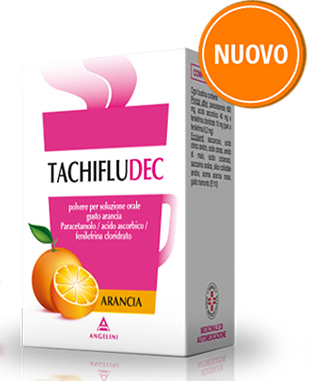TACHIFLUDEC 10 bustine Gusto ARANCIA