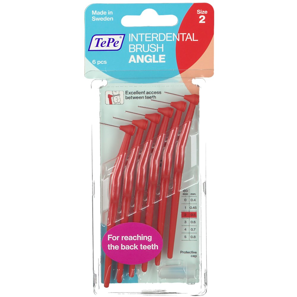 TEPE ANGLE scovolini rossi 0,5