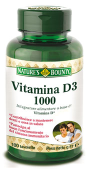 VITAMINA D3 1000 100 tavolette