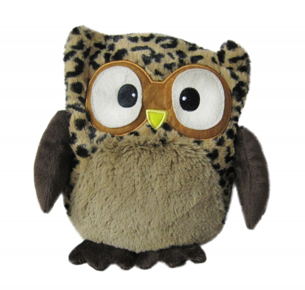 WARMIES Peluche Termico HOOTY Leopardo
