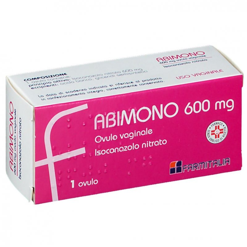 ABIMONO 1 OVULO VAGINALE 600MG