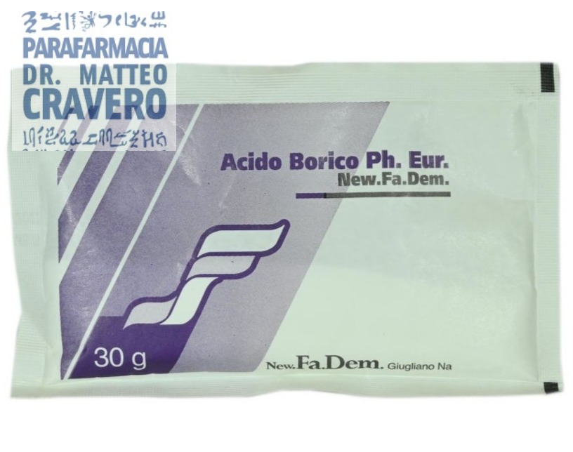 Acido Borico Polvere 30 grammi
