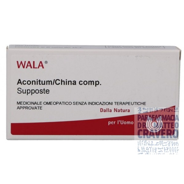 Aconitum china comp 10 supposte bambini