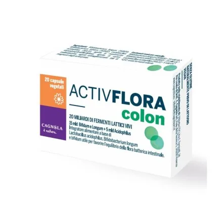 ACTIV FLORA COLON 20 CAPSULE VEGETALE