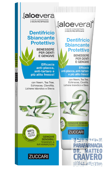 ALOEVERA2 Dentifricio Sbiancante Protettivo