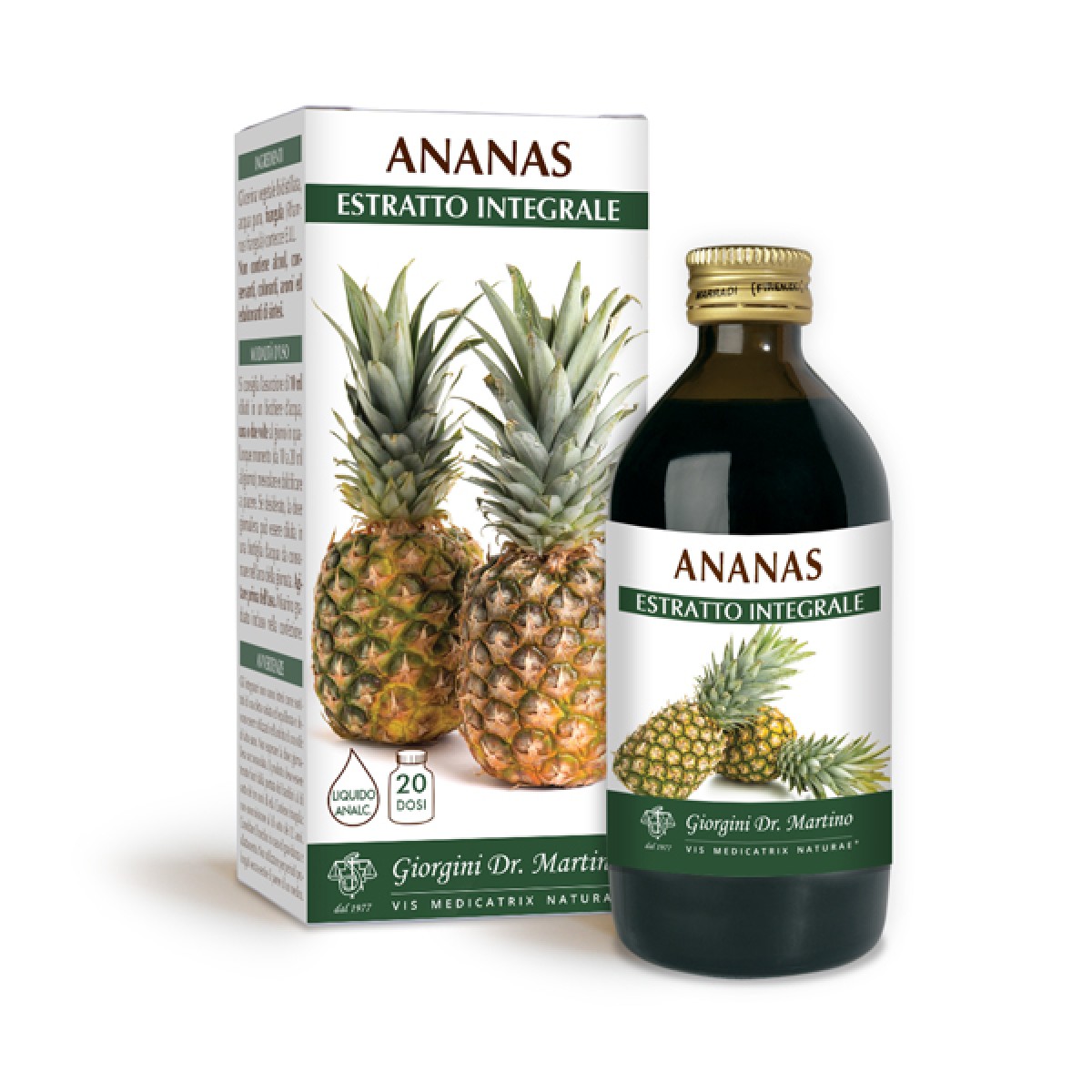 ANANAS ESTRATTO INTEGRALE 200ML