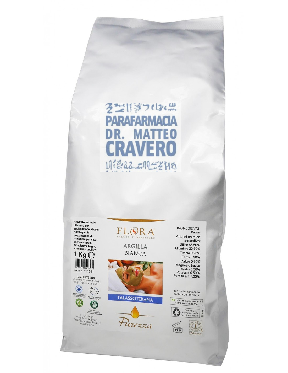 Argilla Bianca 1KG