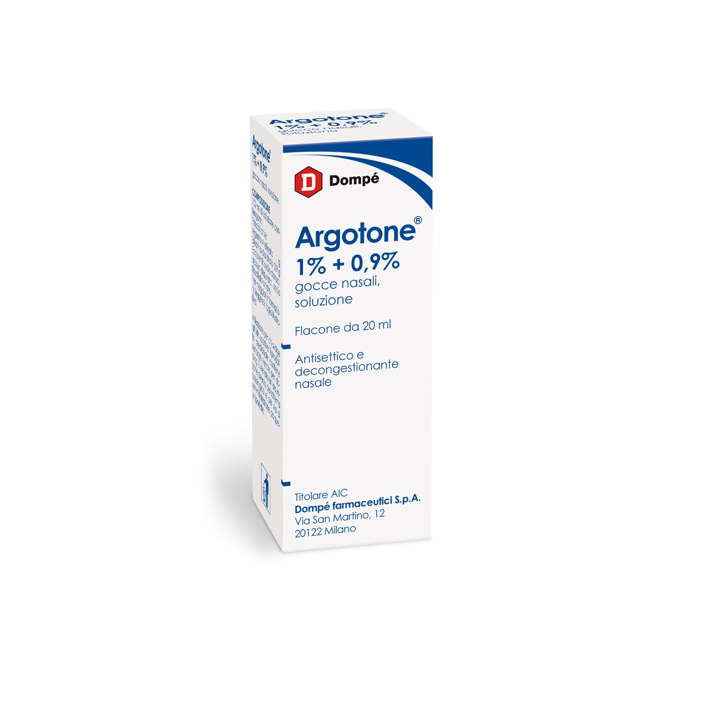 ARGOTONE GOCCE 1%+0,9%
