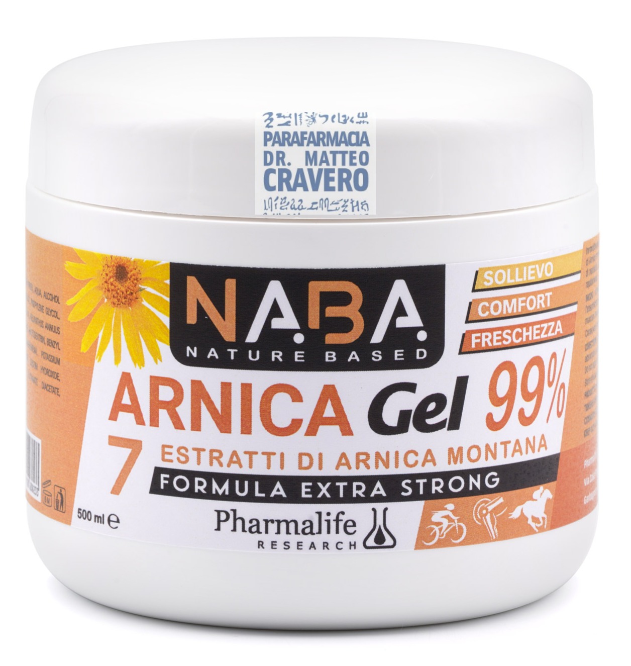 ARNICA GEL 99 500ML