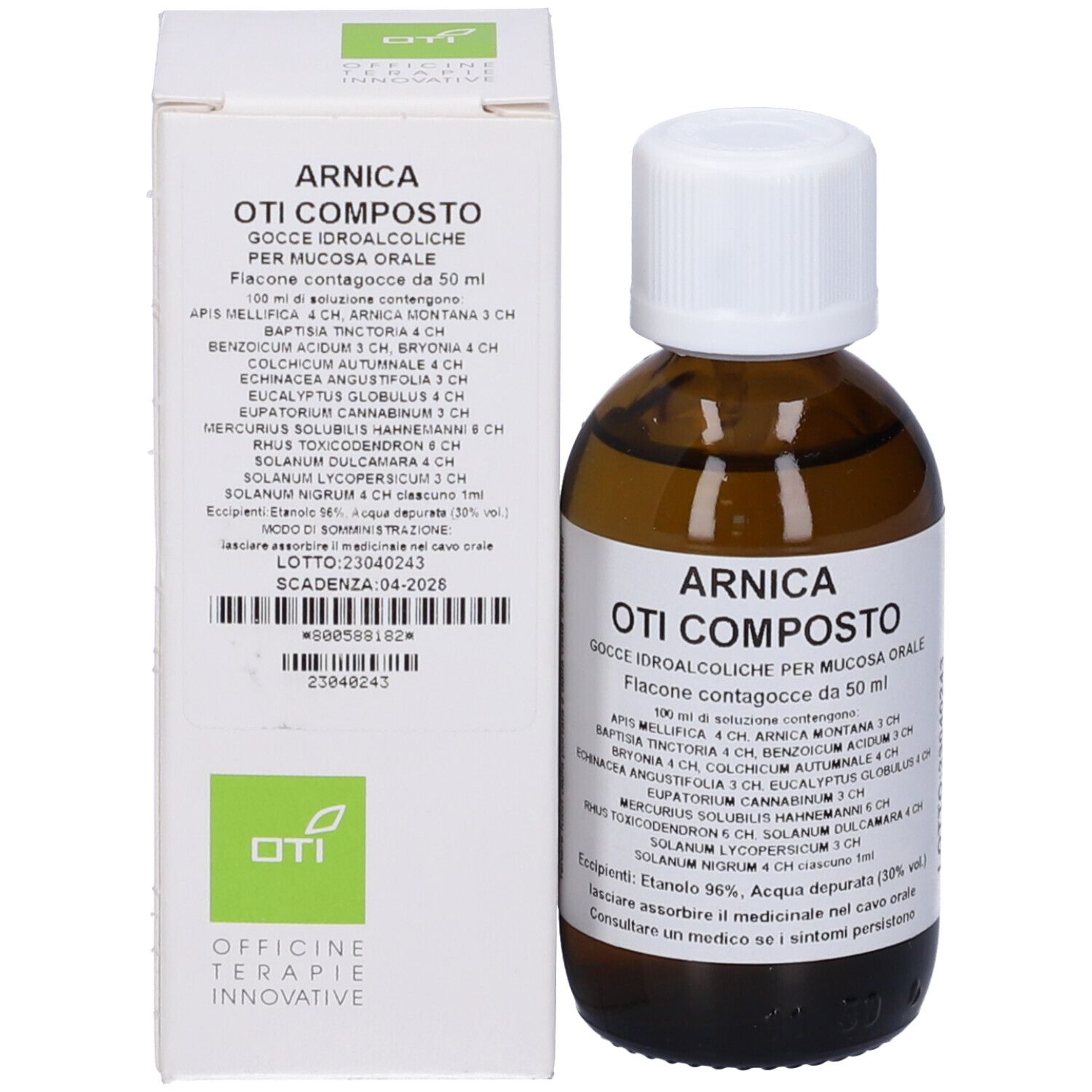 ARNICA OTI COMPOSTO GOCCE 50ML