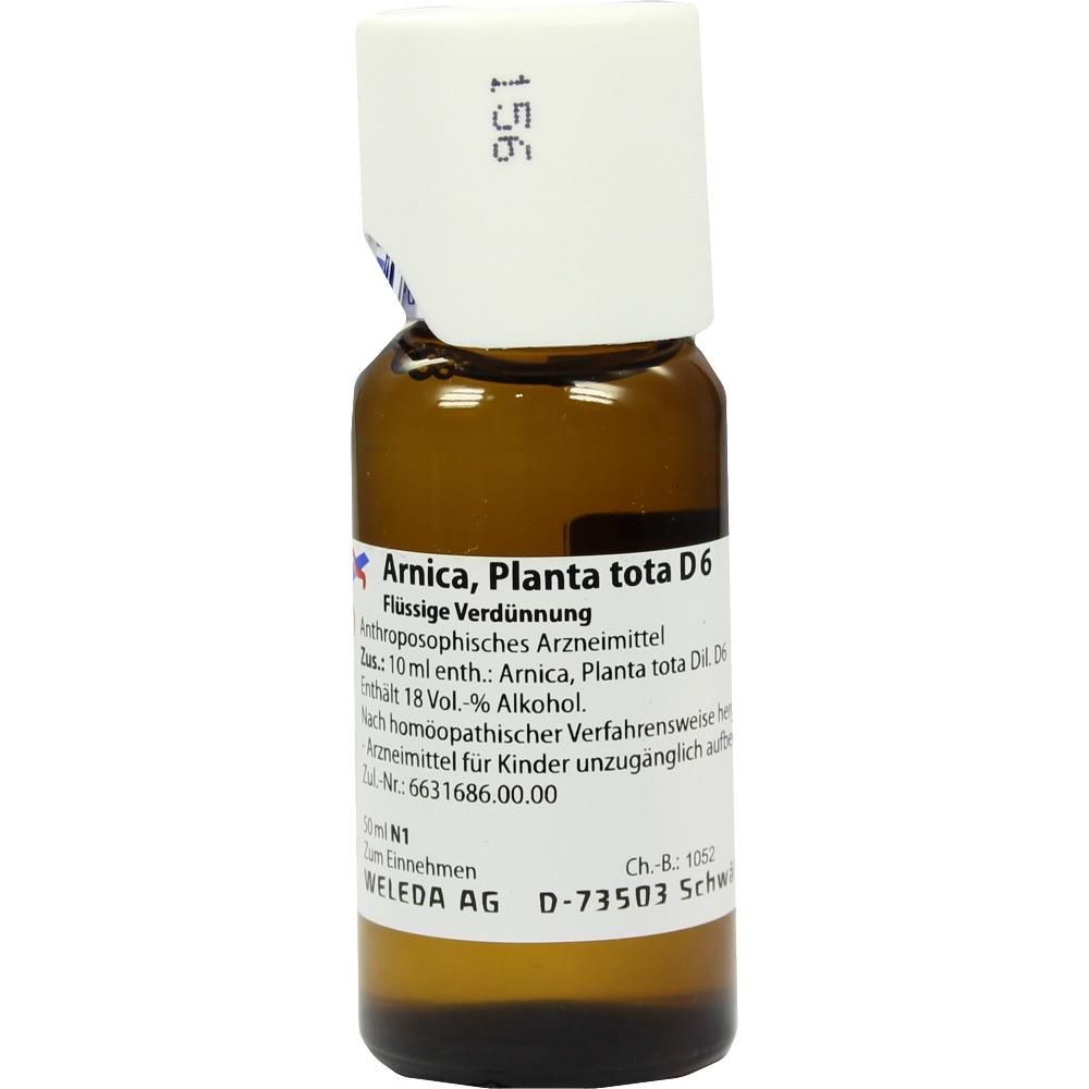 Arnica Planta tota D6 50ml Gocce