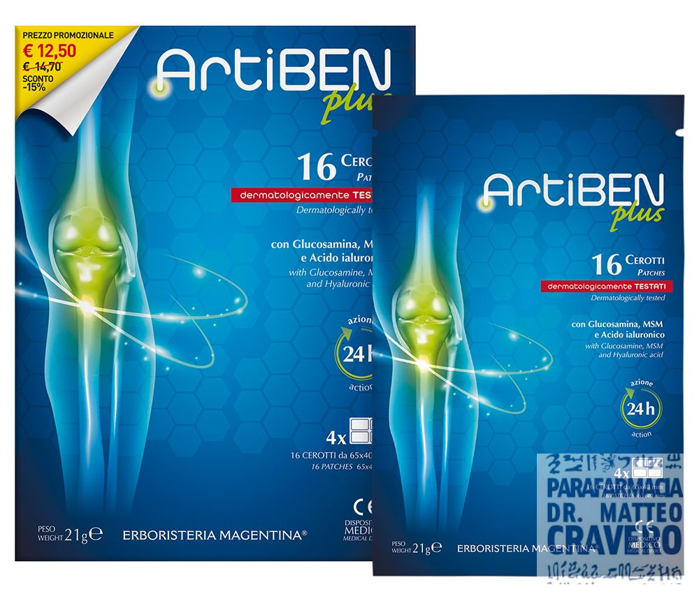 ARTIBEN PLUS CEROTTO 16 pezzi