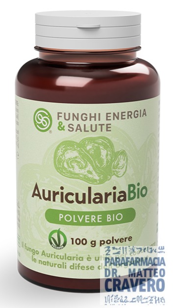 AURICULARIA POLVERE BIO 100 GRAMMI