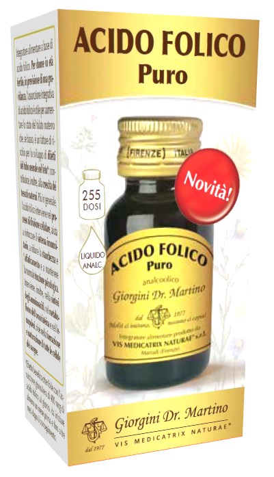 ACIDO FOLICO PURO ANALCOLICO 30ML