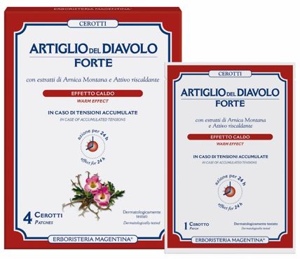 ARTIGLIO FORTE CEROTTI 4 Pezzi