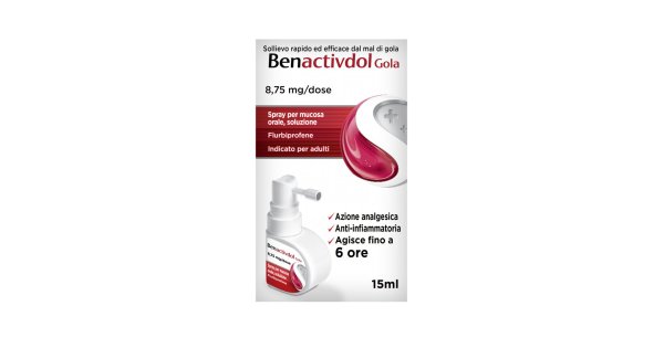 BENACTIVDOL GOLA Spray 15ml 8,75