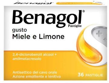 BENAGOL 36 Pastiglie miele limone