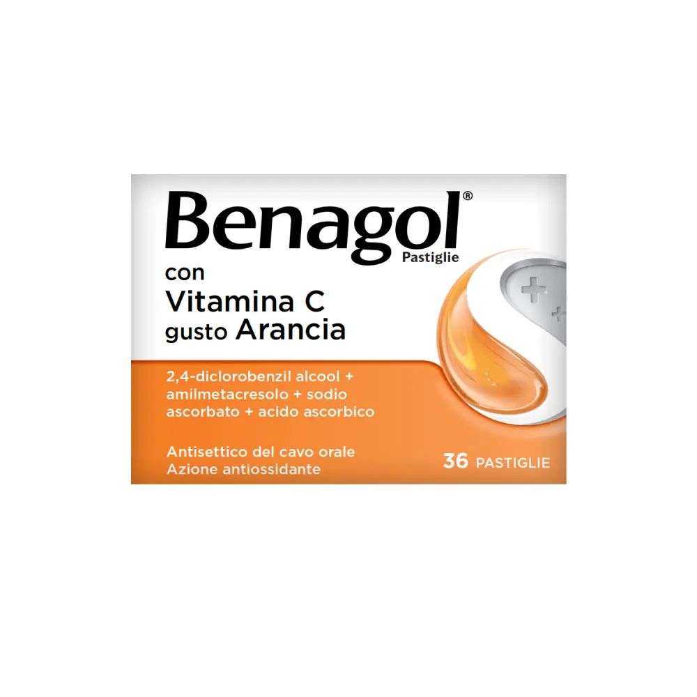 BENAGOL Vitamina C 36 pastiglie arancia