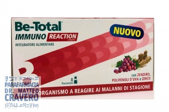 BETOTAL IMMUNO REACTION 8 flaconi