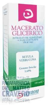 Betula Verrucosa gemme fresche 100mL