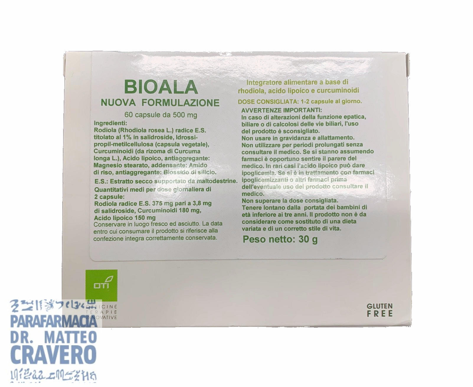 BIOALA NUOVA FORMULA 60 CAPSULE
