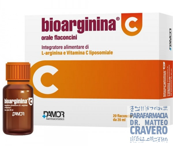 BIOARGININA C ORALE 20 FLACONCINI