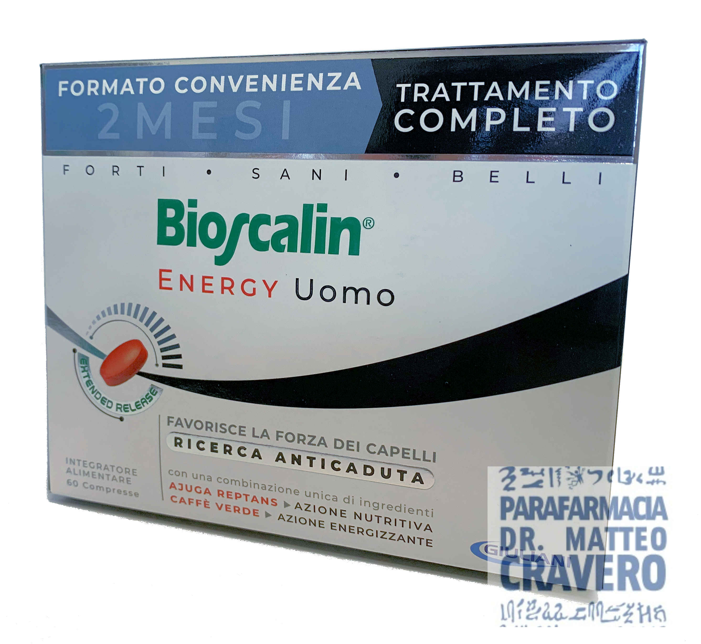BIOSCALIN ENERGY 60 COMPRESSE