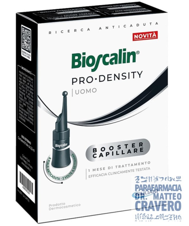 Bioscalin Fiale Energy Uomo 8 Fiale