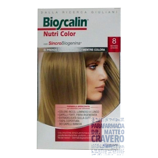 Bioscalin Nutricolor 8 Biondo Chiaro