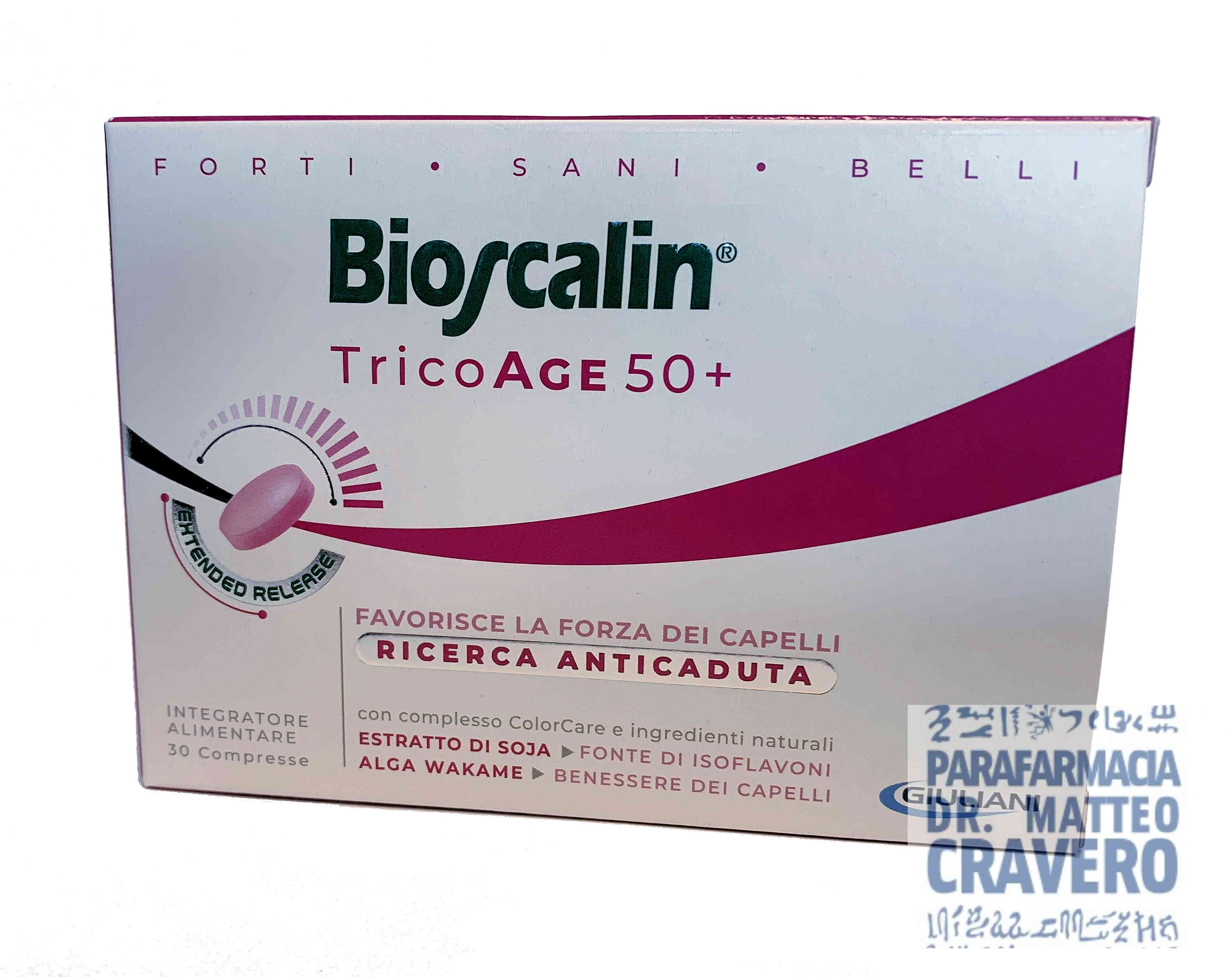 Bioscalin Tricoage 50+ 30 compresse