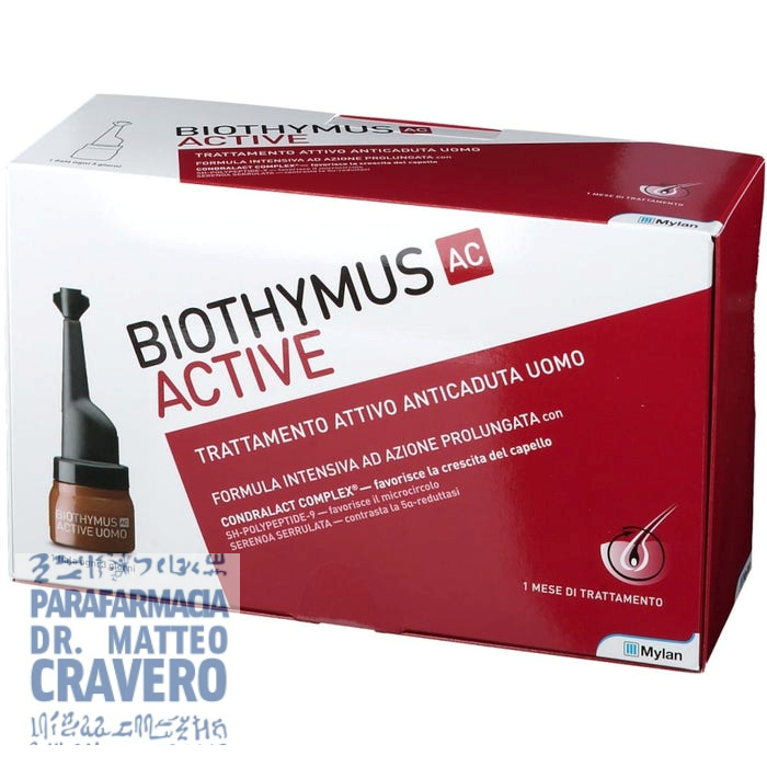 BIOTHYMUS AC ACTIVE UOMO 10 FIALE