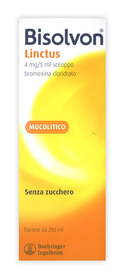 BISOLVON LINCTUS SCIROPPO FLACONE 250ML