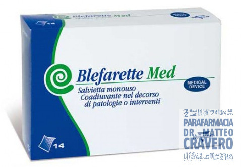 BLEFARETTE MED SALVIETTE OCULARI 14 PEZZI