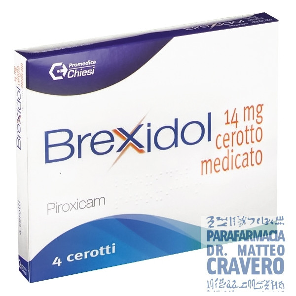 BREXIDOL 4 CEROTTI 14MG